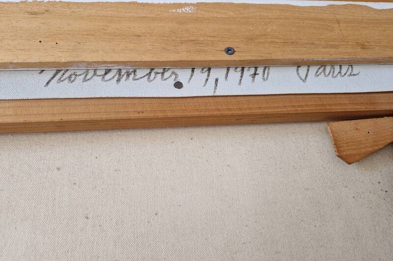 Paul Jenkins (1923-2012), American painter - Acrylic on canvas signed at the bottom - Phenomena Medusa