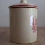Spice jar with floral lid