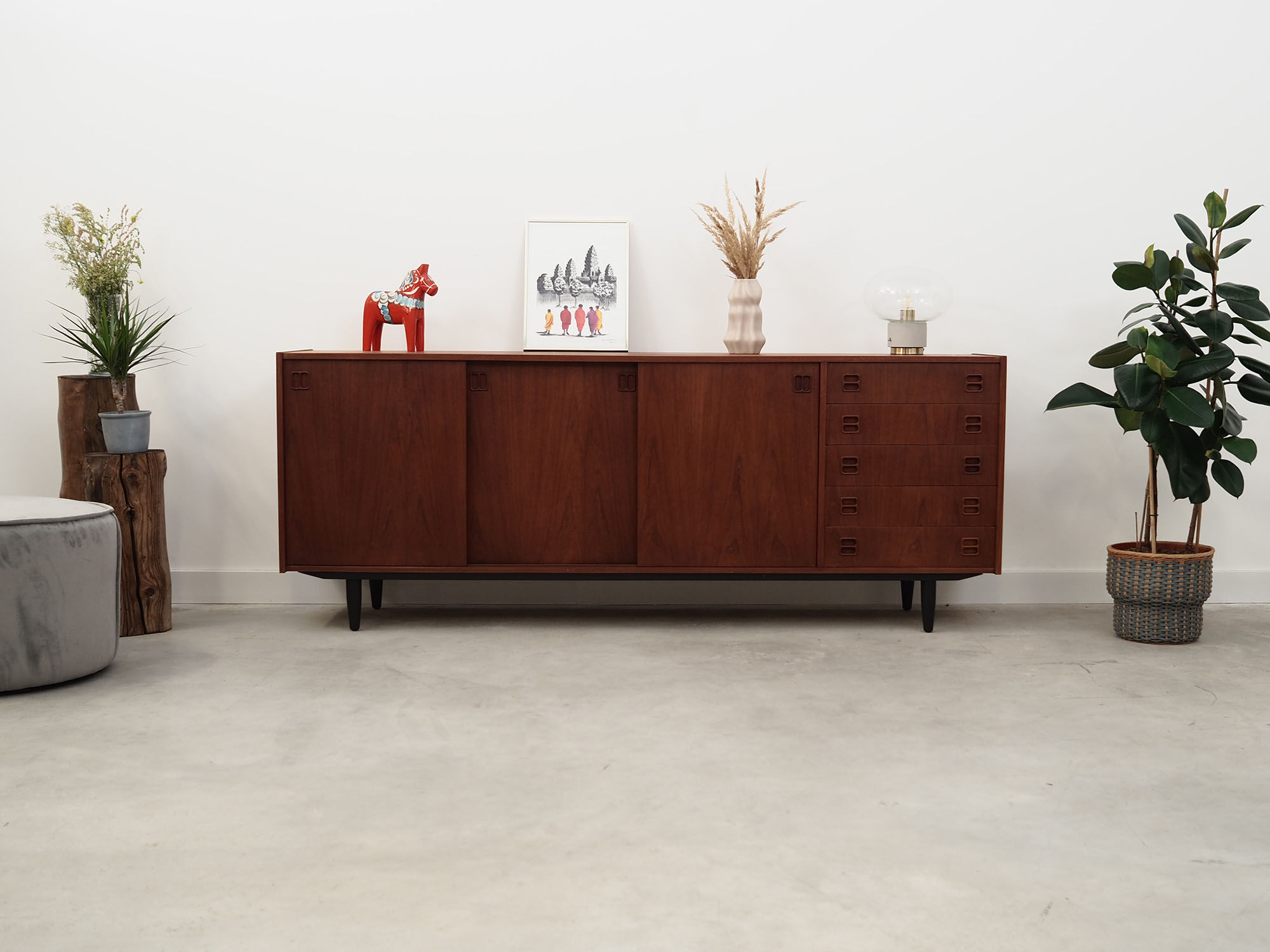 Teak Sideboard, Danish design, 60's, production: Denmark