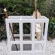Porte parapluie/canne en Bois bistrot Patine 1900 Shabby Gustavien
