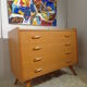 Dresser vintage Scandinavian feet compass year 60