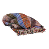 Khadi blanket, hand-woven from recycled wool by Storie