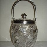 Baccarat serpentine crystal cookie bucket