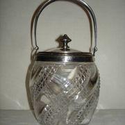 Baccarat serpentine seau a biscuit cristal