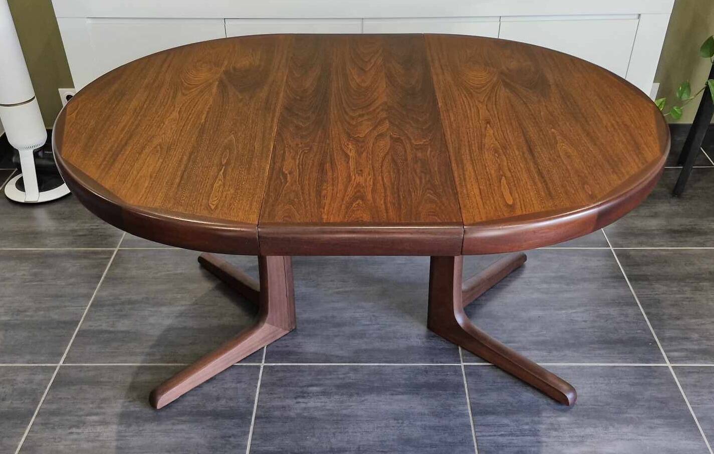 Vintage Baumann extendable table, 1970s