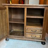 TV stand oak 80 years