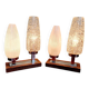 Pair of Mid-century bedside lamps, 1950s-60s