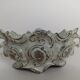 Old patinated cast iron planter