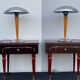 Paire de lampes paquebot vintage 90’
