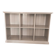 Bibliothèque baudou en bois de hêtre gris clair