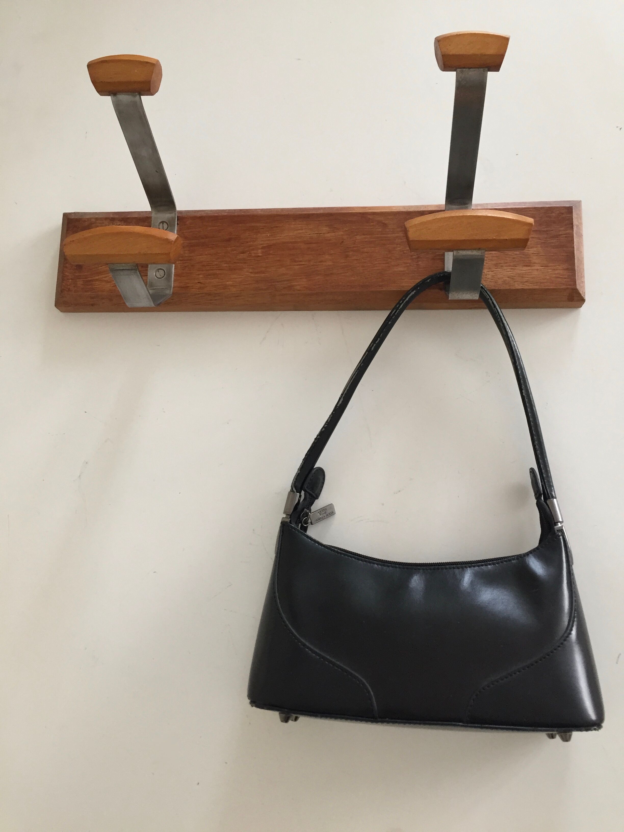 Portemanteau de deux patères art-déco