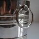 Vintage silver metal ice bucket