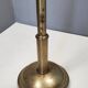 Brass and Black Varnished Aluminum Floor Lamp, Italy