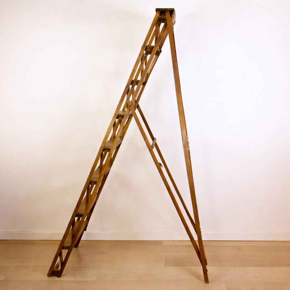 Antique Spanish Wooden Ladder