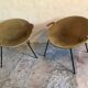 Paire de fauteuils Balloon Chair par Hans Olsen 1960 Danemark