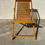 Chilienne pliante en bois massif