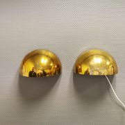 Pair of wall lamps designed by torsten thorup & claus bonderup, model quarto for focus denmark.