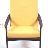 Reupholstered armchair