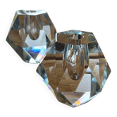 Paire de vase en cristal