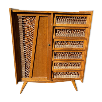 Wardrobe-chest of drawers vintage