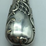 Box of cutlery with leg / roast silver filled.