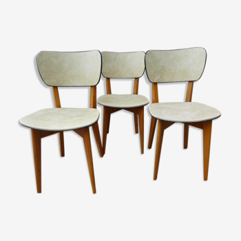 Set of three vintage chairs  60