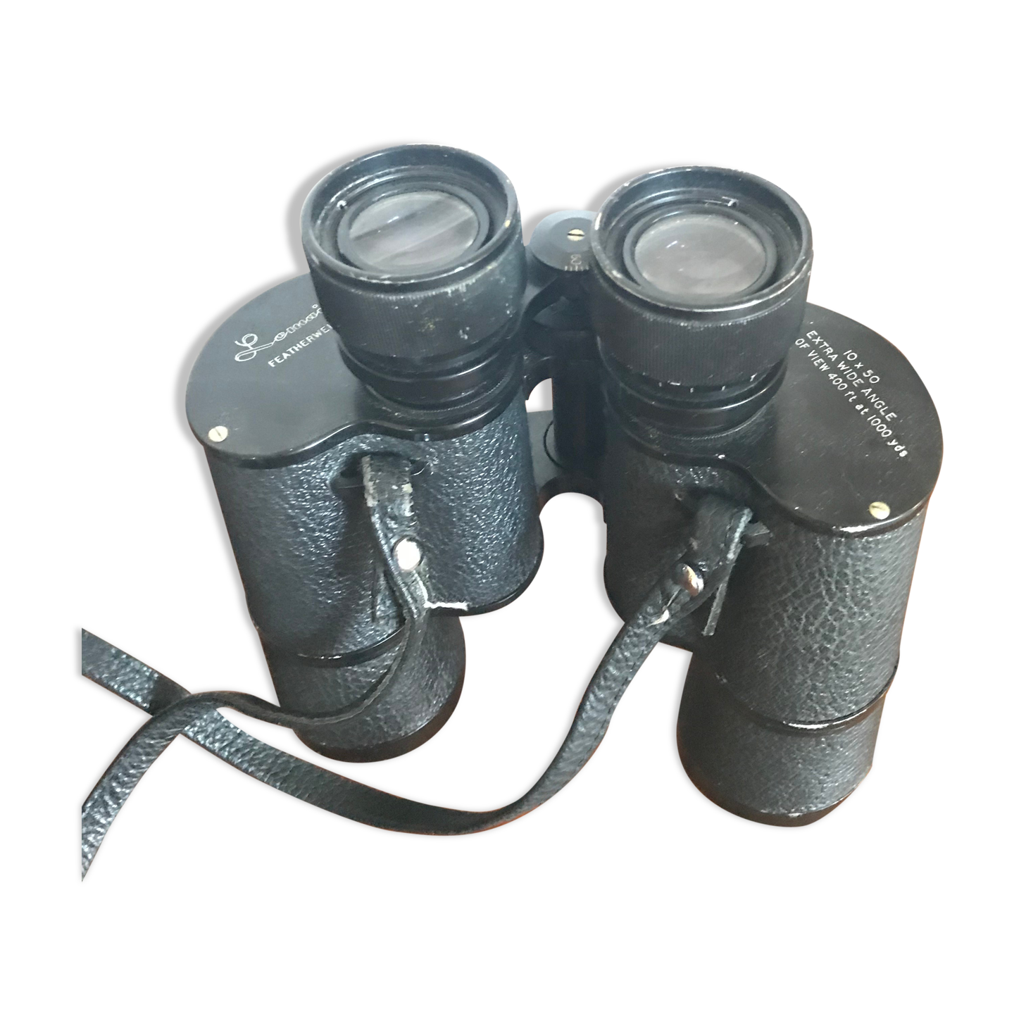 Pair of Lemaire binoculars with 60's case