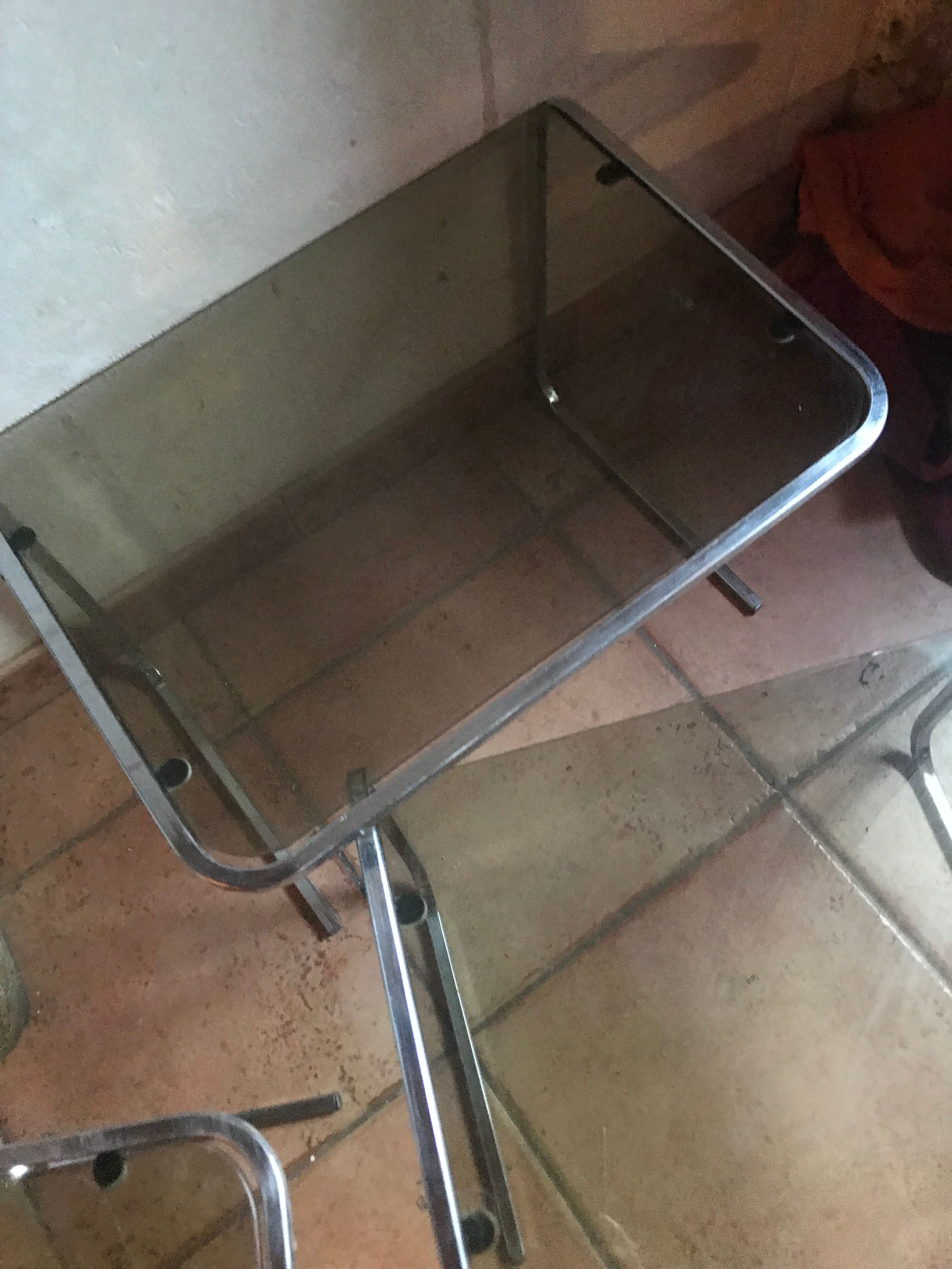 Vintage nesting coffee tables