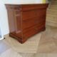 commode à doucine-merisier–4 tiroirs -serrures-Années 80–Louis Philipe
