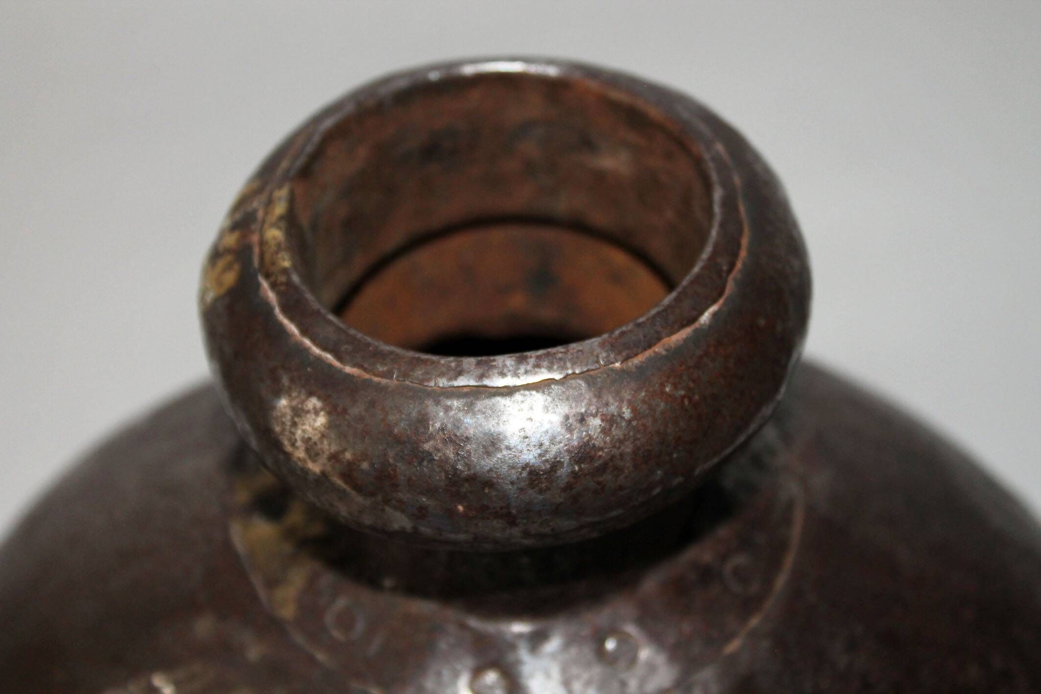 Vase - Gourde à eau artisanale traditionnelle du Rajasthan