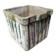 Vintage fibreglass planter – modernist design – Willy Guhl style