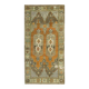 Vintage Turkish Oushak Handmade Wool Rug 117x231