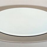 Miroir ovale de Fontana Arte, vers 1970