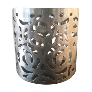 Porte plante cache pot en métal