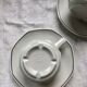 Set of Sarreguemines breakfast cups