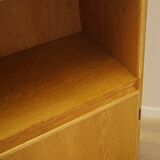 Ash wood bookcase, Danish design, 1960s, designer: Børge Mogensen