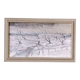 Peinture à l’huile de paysage d’hiver moderne suédoise moderne « Chutes de neige » vintage, encadrée