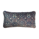 Vintage turkish hand knotted cushion cover, 30 x 60 cm