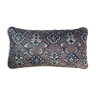 Housse de coussin nouée à la main turque vintage, 30 x 60 cm