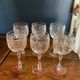 18 verres .6 vin .6 eau .6 flûtes.cristal de Lorraine.