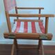 Folding armchair