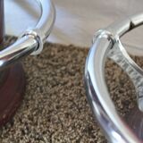 Art deco style rosebar stools