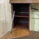 1930s mahogany boat cabin toilet furniture