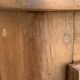 Solid raw walnut jump cabinet