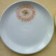 Set of 6 Flat Plates Faïence de St Amand 1713 Vintage 70s