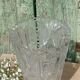 Cut glass vase in Art Deco style