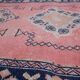 Vintage Turkish hallway rug 139x361 cm
