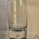 Crystal glass water