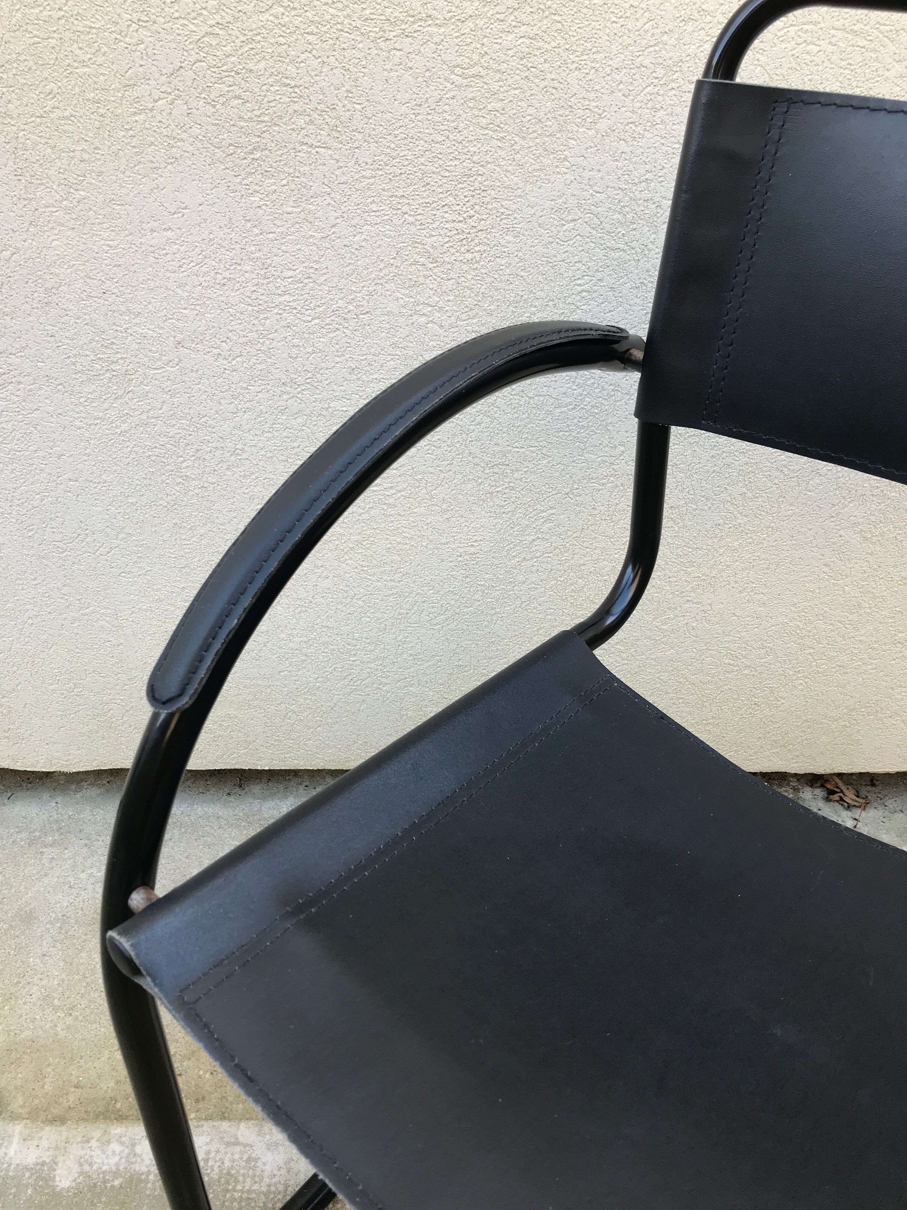 Fauteuil en cuir