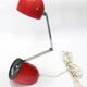 Space age design lamp kreo-lite na-718 red japan